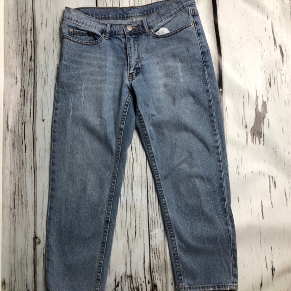 Cheap Monday tide sky crop jeans - Picture 2 of 8